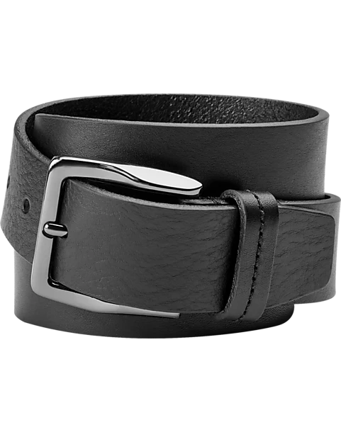 Joseph Abboud Leather Belt, Black 1 Joseph Abboud Leather Belt, Black