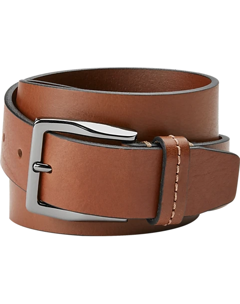 Joseph Abboud Leather Belt, Cognac 1 Joseph Abboud Leather Belt, Cognac