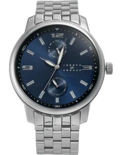 Joseph Abboud Watch, Blue And Silver