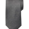 Joseph Abboud Narrow Tie, Black Basketweave