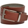 Joseph Abboud Reversible Leather & Linen Casual Belt, Tan & Brown