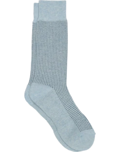 Joseph Abboud Socks, Light Blue Micro Dots