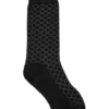 Joseph Abboud Socks, Black Riley Check